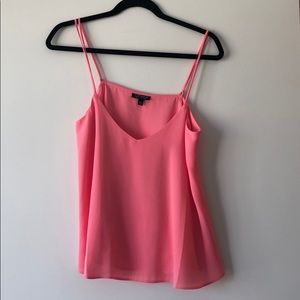 NWOT Topshop Bubblegum Pink Tank